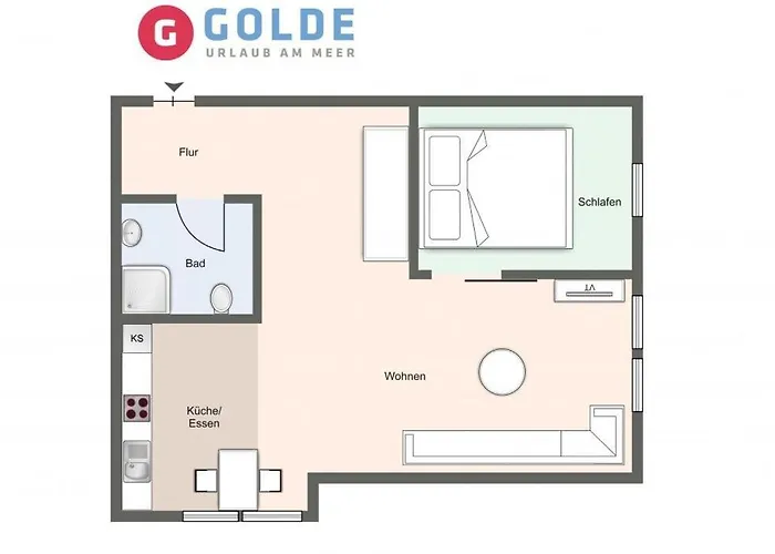 Lägenhet Appartementanlage Am Appartementanlage Am Heimathafen - 8 *